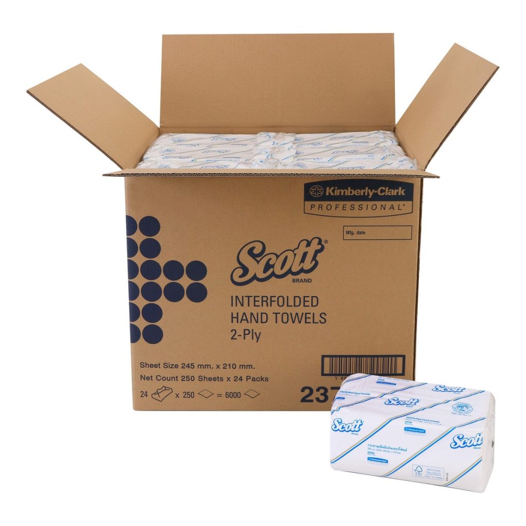 SCOTT Interfolded Hand Towels, 2-Ply