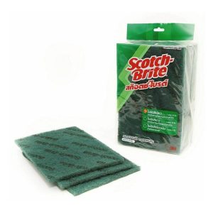 Scotch-Brite แผ่นใยขัดสีเขียว เบอร์ 96