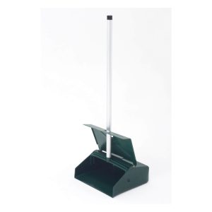 Lidded Dustpan with Nylon Broom