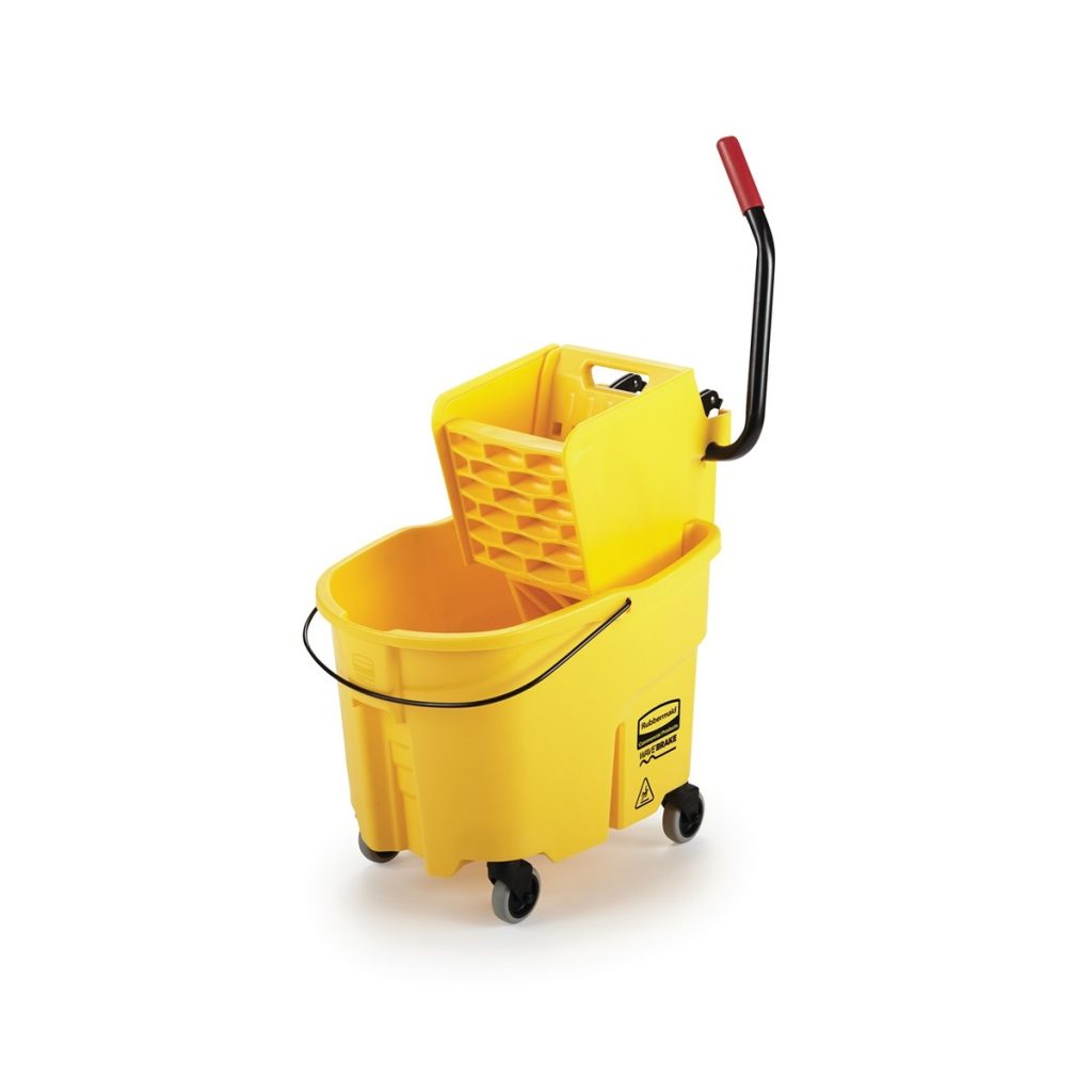 Rubbermaid Mop Wringer Bucket 35 L, Yellow
