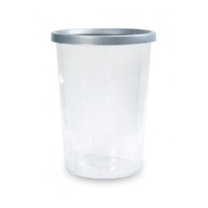 Clear Garbage Bin