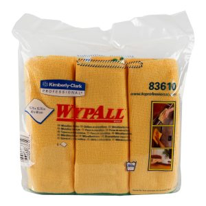 WypAll ผ้าไมโครไฟเบอร์ 40×40 ซม. แยกสี 4 สี