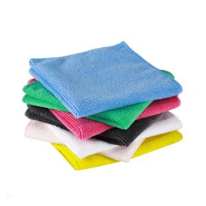 Microfiber Cloths 40×40 cm, 300 gsm (Assorted Colors)