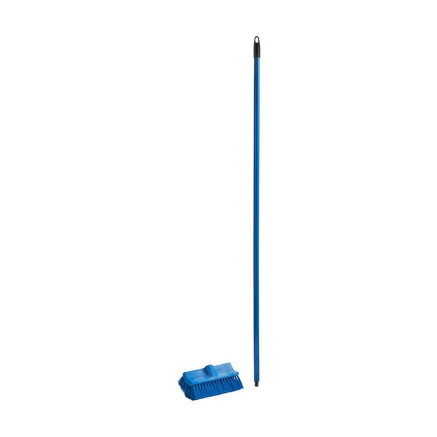 Long-Handled Stiff Bathroom Scrub Brush