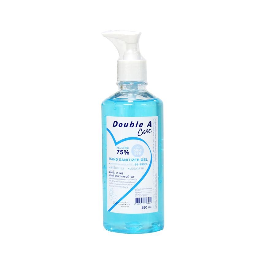 Double A Care Alcohol Gel 75% 450 ml Pump