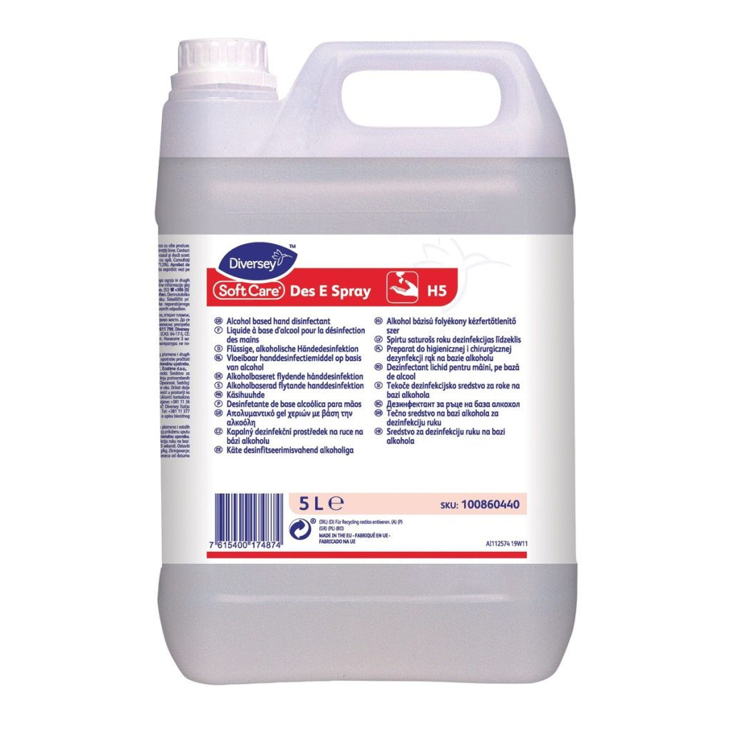 Diversey Soft Care Sani Pro Alcohol 75% 5 Liters (Gel / Liquid)
